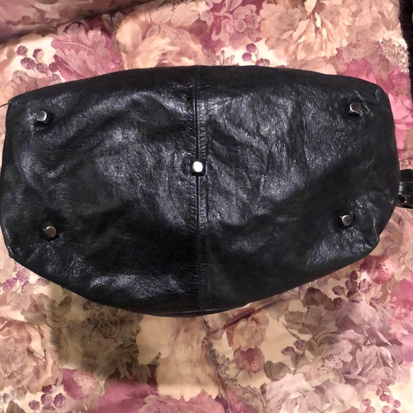 BCBGMaxAzria Black Leather Hobo Bag - Picture 4 of 16